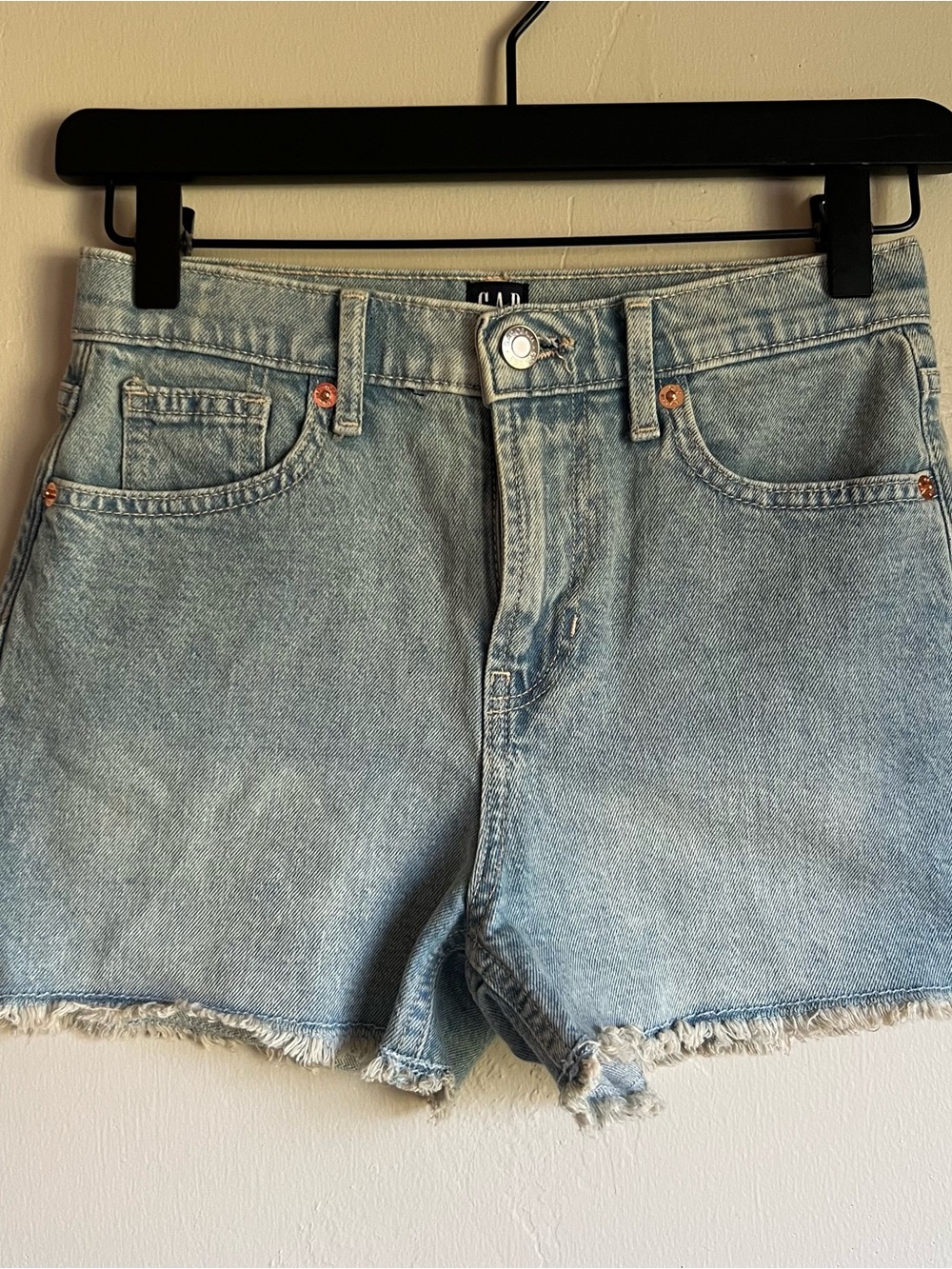 GAP Girls Light Blue Denim Cutoff Shorts